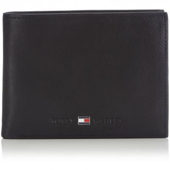Tommy Hilfiger Johnson CC and Coin Pocket Wallet for Men Black