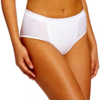 Braguitas Sloggi para Mujer, Paquete de 2, Blanco, Talla 40