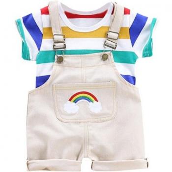 Conjunto de Ropa para Niños Pequeños: Verano Divertido