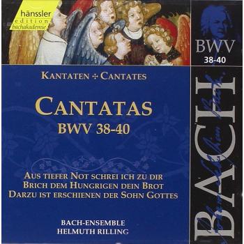Edition Bachakademie Vol. 13 (Geistliche Kantaten BWV 38-40)