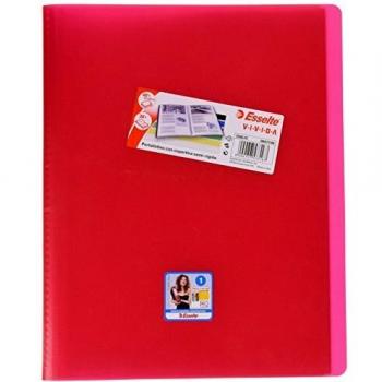 Esselte porte-vues 30 pochettes A4 rouge vif
