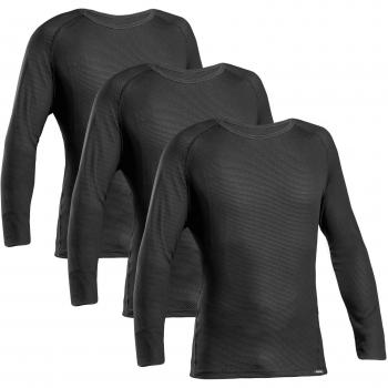 GripGrab Ride Thermal Long Sleeve Base Layer – Black (M/L)