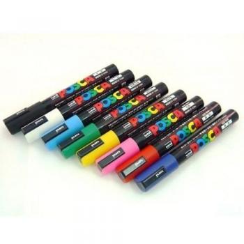 Marcatore a Tempera Uni Posca PC5M Uni‑Ball – Punta Tonda 1,8‑2,5 mm – M‑PC5M