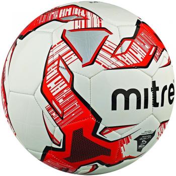 White Red Black Silver Mitre Impel Soccer Ball Pack (10)