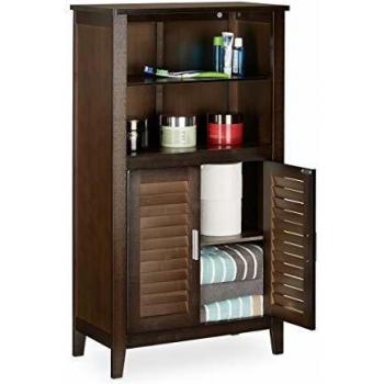 Armadio da Bagno Lamell in Bambù