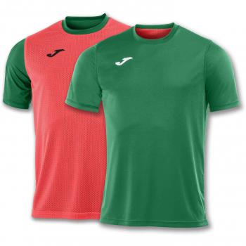 Camiseta técnica de Manga Corta Joma Verde-Naranja