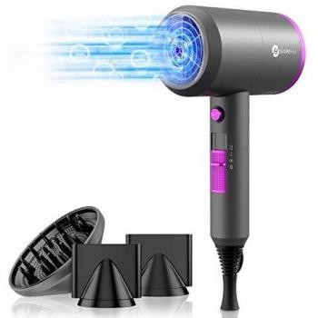 Ionen Föhn AC Motor 1800W Haartrockner, Slopehill Schnelltrocknen Hair Dryer, Salon Haarfön