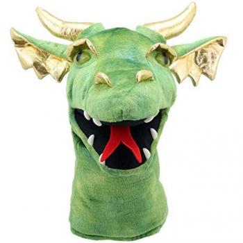 Ultra Large Green Dragon Head Toy