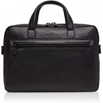 Nappa X Echo 15,6 Laptop-Tasche mit RFID-Funktion in Schwarz