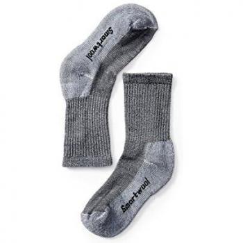 Calcetines para niño Smartwool Hike Light Crew, Niñas, B01210003. S, Negro