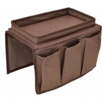 Couch Arm Organizer with 4 Pockets
