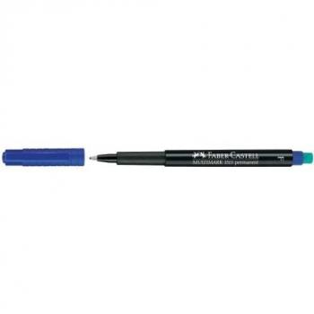 Dauermarker Faber-Castell Multimark, Blau, 10er Pack