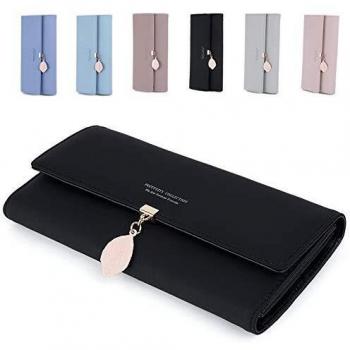 ZhengYue Geldbeutel Damen viele Fächer