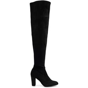 Samira Black “Flex‑Fit” Knee‑Boots – Women's Size 5