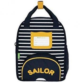 Sac à dos de taille XS Sacha dans le coloris Bleu/Jaune