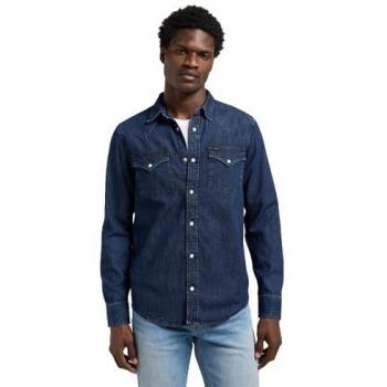 Chemise Lee Western Rinse Bleu 2XL