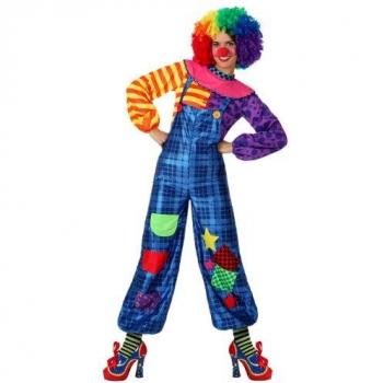 Costume da Clown per Donna, Taglia 3 (XL)