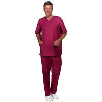 Chaqueta blanca de algodón unisex