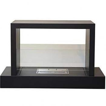 Biocaminetto Pavimento Roma Nero 2500 W Tecno Air System