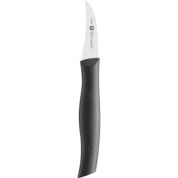 Cuchillo pelador Zwilling, Twin Grip, Acero Inoxidable, 6 cm, Mango Sintético, Color Negro