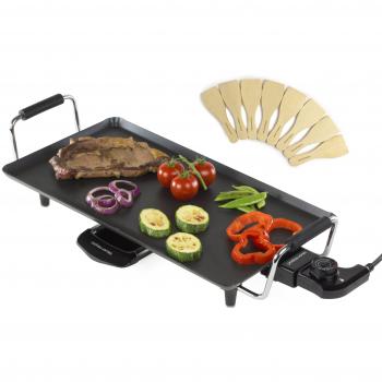Black Teppanyaki Electric Grill
