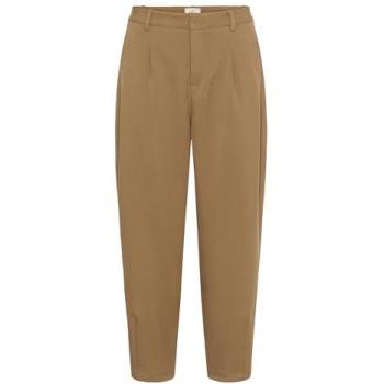 Chino femme KAFFE Merle couleur Marron
