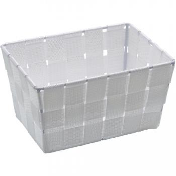 Adria Mini Bianco Cesto Polipropilene Rettangolo 19x9x14 cm
