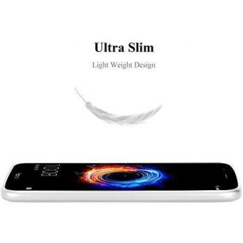 Cadorabo Hülle für Honor 8 PRO in Silber