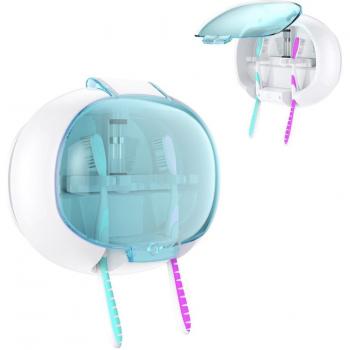 Soporte de cepillos de dientes con luz ultravioleta