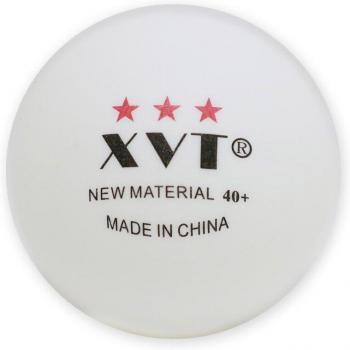 Pelotas de Ping Pong de Plastico ABS+ XVT 3 Estrellas 40+, 100 unidades, similares a DHS