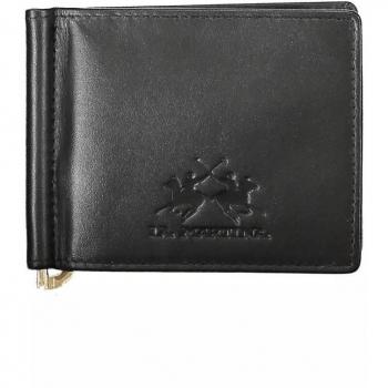 La Martina Wallets & Cardholders Black Money Clip Wallet