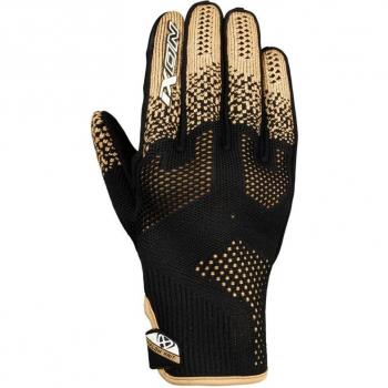 Ixon Ixflow Knit Gants de moto pour dames Noir Or taille : L