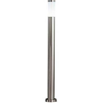 Globo Boston Bollard Street Light – 3000K, IP44, E27, Stainless