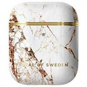 Ideal of Sweden Coque AirPods Étui Protection AirPods 1 et 2 Chargeur Qi Voyant LED Noir Mat