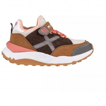 Women's Munich Trainers in Brown Mini Doro