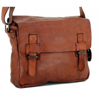 Harbour 2nd Funchal Leather Shoulder Bag 28 cm Cool Casual Brown