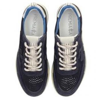 Premiata Sneakers Bleu Classique