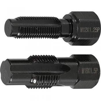 Set d’outils de réparation pour filets de sonde lambda M18x1,5 mm & M12x1,25 mm (2 pièces)