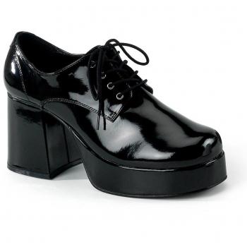 Herrenhalbschuhe Funtasma JAZZ‑02 mit Lacklackierung – EU 44/45