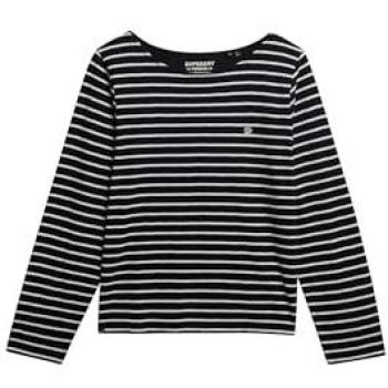 T-Shirt Long Manches Superdry Black Studio – Version S