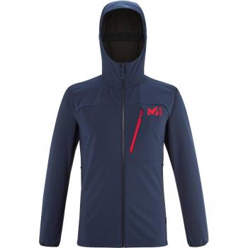 Chaqueta Impermeable Millet Magma Shield tono navy blue