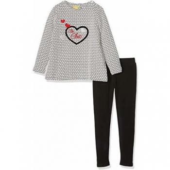Chicco 09076245000000-099 Conjunto de Ropa Niña Negro 92 cm