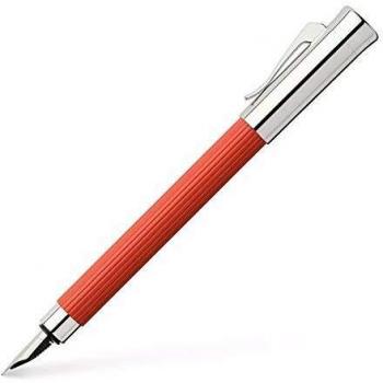 Tamitio Füllfederhalter 141771 von Faber-Castell – Rot (Indien) F
