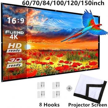 Portable Film Screen – 60/70/84/100/120” 16:9 Outdoor