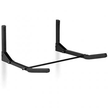 Porte-Vélo Murale Relaxdays Noir – Support Pliable – 30 kg de charge – 19,5 × 44 × 47 cm