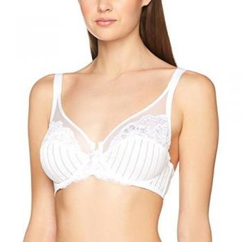 Sujetador con Aros Selene Mariluz, Color Blanco, 90C