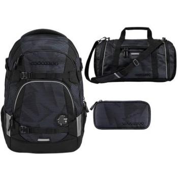 Coocazoo MATE Dark Mission Schulrucksack-Set