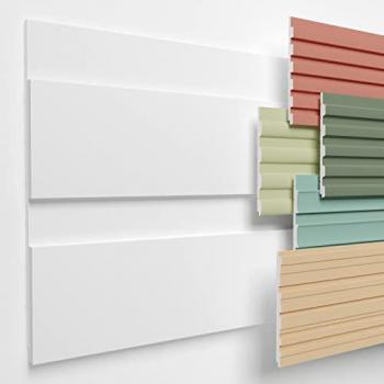 HEXIMO Lamellenwand Styropor Paneele 1 Paneel 0.46 m² HLM-1-05