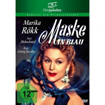 Maske in Blau