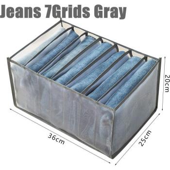 Foldable Closet Organizer Storage Box Underwear Dividers Drawer 11 Grids